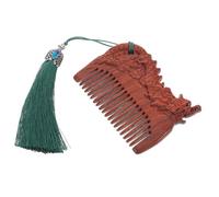 Healeved Handmade Sandalwood Hair Comb Gentle Detangling Comb for Zodiac Keepsake Static Scalp Cleaning for First Birthday