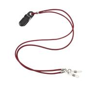 Healeved Hearing Aid Retention Strap Anti-Loss Lanyard, Abs Nylon with Silicone Ring and Clip, Easy Self Wearing for Behind-the-, Seniors and Elders