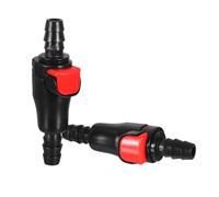 Healeved Hydration Bladder Hose Connector 2pcs Improves Water Flow Plastic Quick Release Adapter with Reliable Compatibility and Easy Installation for Outdoor Sports and Biking