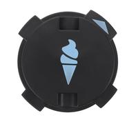 Healeved Ice Cream Machine Lid Seal Lid Compatible for Ninja Ice Maker Machine Parts Ingredients Bucket Tank Rotary Lock Cover for Kitchen Home
