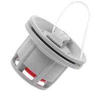 Healeved Inflatable Boat Air Valve TPU Multi-Hole Kayak Plug High Pressure Scupper Plug for Raft Fishing Boat Air Cock Replacement Gray 8-Tooth Valve