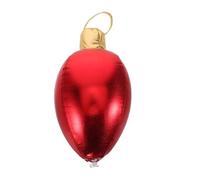 Healeved Inflatable Christmas Bulb Decoration Red Outdoor Holiday Ornament Christmas Blow-Up Bauble for Garden Lawn Porch Festive Inflatable Party Props