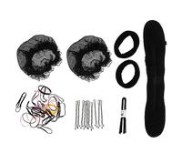 Healeved Invisible Hair Nets for Women Pack Bun Hair Nets Stretchy and Breathable for Dance and Daily Use Random Style