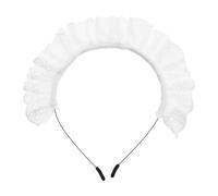 Healeved Japanese Maid Headband Vintage Lolita Lace Hair Band Cute Cosplay Hair Accessories for Women Role Playing Party Fashion Makeup Wash Face