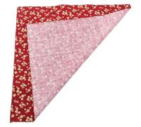 Healeved Japanese Wrapping Cloth for Box 70cm Red Plum Blossom Furoshiki Fabric Bento Box Packing Cloth for Present Wrapping