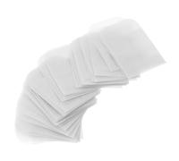 Healeved Jewelry Bags Photos Packaging Paper White with Versatile Design 50pcs and Portable Size, for Earrings, Buttons on The Go Or Occasion