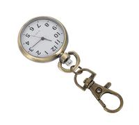 Healeved Keychain Golden Metal Wear Titanium, and Simple to Alloy Minimalist Watch with Will Not Fall Easily During Graduation Season Nurses for Hospital and Occasions