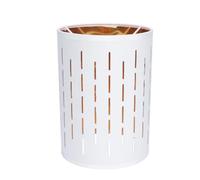 Healeved Lampshade Contemporary, Head Modern Cloth Hollow for Lamp E27 Decorative Softens Light Protects Eyes, Not Easy to Deform Decor and Home Use