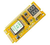 Healeved Laptop Motherboard Tester Card with LED Indicator, Electronic Components for Testing Motherboard Issues and Identifying Problems, Suitable for DIY Enthusiasts and Professional