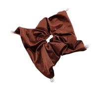 Healeved Large Velvet Hair Scrunchies for Women Hair Bands Pendant Jumbo Scrunchies Stylish Design for Low Ponytails for Everyday Wear and Korean Fashion