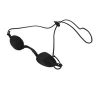 Healeved Laser Protection Eye, Soft Black Reusable Eye Protectors for Ipl, LED Light Therapy and Sunbed Treatment, Comfortable Eyewear for Beauty and Skin Care