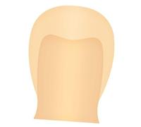 Healeved Latex Bald Cap for Adult Makeup Accessory Halloween Wig Cap Bald Wig Monk Accessory