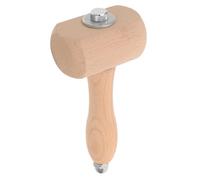 Healeved Leather Mallet Hammer for DIY Handcraft Leather Carving Wood Handle and Crafting