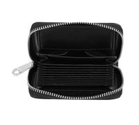 Healeved Leather Wallet Business Card Storage Bag Multi-Card Pouch Easy to Clean Fashionable Design