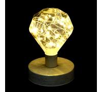 Healeved LED Light Copper Wire Lamp Nordic Style Decorative Night Lamp Desktop Decor Energy Efficient Low Power Consumption Indoor Garden Use