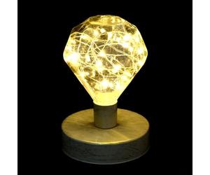 Healeved LED Light Copper Wire Lamp Nordic Style Decorative Night Lamp Desktop Decor Energy Efficient Low Power Consumption Indoor Garden Use