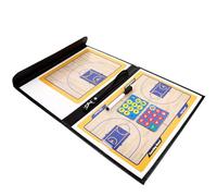 Healeved Lightweight Basketball Coaching Board with Multi-Function Design and Iron Material for Training Use and Match Strategy Analysis
