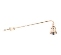 Healeved Long Handle Candle Snuffer Portable Metal Extinguisher Tool for Reaching Deep Jars to Safely Candle Flames at Home and Parties