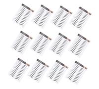 Healeved Makeup Brow Sticker Temporary Brow Eyebrow Stickers 12 Sheets Waterproof No Recovery Time Suitable for Light Or Sparse Eyebrows Beginners Daily Makeup