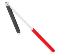 Healeved Manual Sandpaper Holding Stick with Comfortable Grip and Ergonomic Plastic Design, Large Flat Square Shape for DIY and Repair Projects, Handheld Sanding Tool for Guitar Fret End