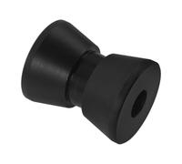 Healeved Marine Bow Guide Roller Anchor Pulley Nylon Space Saving Design Resilient against Harsh Seas Black 1.97x1.49x1.49in Yacht Bow Roller Fitting for Yacht Sailboats and Kayak Anchor