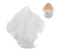 Healeved Men's Bald Cap Wig Authentic Old Man Bald Cap Comfortable Fit Great for Parties and Pranks