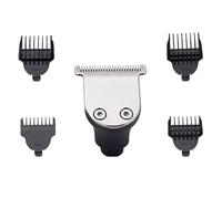 Healeved Metal Beard Clipper Head with 4 Guide Combs Electric Replacement Accessory for Three-Head Shavers Men’s Grooming Trimmer Compatible with Rotary Electric