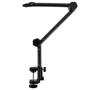 Healeved Microphone Stand for Desk Recording Mic Arm Desk Mount Heavy Duty Boom Arm Mic Stand Podcasting Gaming Streaming