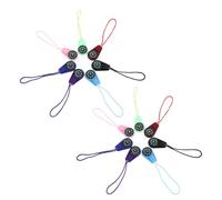 Healeved Mini Compass Set Compact Outdoor Adventure Tool 14pcs with Lanyard for Navigation and Walking for Hiking, Walking and Backpack Adventures