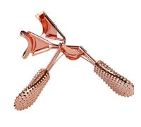 Healeved Mini Eyelash Curler Carbon Steel and Abs Material Anti-Skid Handle for, Curling Eyelashes Without Damage for Natural and Wispy Lash Look Professional and Personal Use