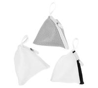 Healeved Mini Mesh Laundry Bags Polyester Protective Washing Bags 3pcs for Washing Machine Multifunctional Design with Zipper for Garments and Undergarments for Travel and Delicate