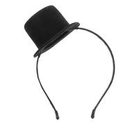 Healeved Mini Top Hat Headband for Adults and Women, Lightweight Polyester Party Hat Headband with Unique Stylish Design, for Carnival and Group Events
