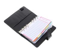 Healeved Money Organizer Notepad Budget Binder Accounting Notebook for Students with Binder Pockets Storing Bank Cards and Receipts