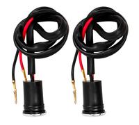 Healeved Motorcycle Gear Indicator Light 1 Pair Neutral Reverse Gear LED Indicator for Atv and Off-road Bikes, Red Diode Signal Lamp Compatible with Motorbike Accessories