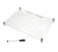 Healeved Multifunctional Acrylic Memo Board with Stylish Design and Lightweight Build for Office Use, Erasable Decorative Note Board for Business and Home Display