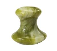 Healeved Mushroom Shaped Facial Scraping Tool Natural Guasha Massage Stone for Deep Tissue Relaxation Green Phoenix Jade for and Wrinkle Reduction