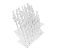 Healeved Nail Brush Holder Hole Nail Display Stand Nail Polish Storage Rack Nail Tech Supplies Modern Nail Display