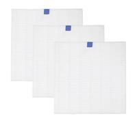 Healeved Nail Dust Collector Replacement Filters Pack of 3 Sturdy and Compatible with Multiple Nail Dust Vacuum Machines for Professional Artists and Home Use