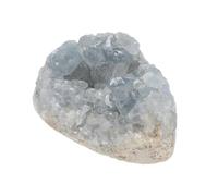Healeved Natural Celestite Mineral Crystal Cluster Unique Natural Formation Tranquility with Irregular Shape for Office or Spiritual Space Decoration and Collection
