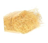 Healeved Natural Raffia Shredded Filler 150g Pack, Brown Kraft Packaging Box Filling Material for Wedding Favors, Wrapping, Basket Decoration and Party Supplies