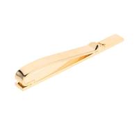 Healeved Necktie Bar with Cross Design: Gold Hollow Cross Necktie Clip Bar for Men - Non Slip Tie Stay Pin, Religious Tie Accessory for Formal Wear Office Confirmation Baptism