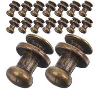 Healeved of Funky Drawer Knobs Miniature Zinc Alloy Cabinet Pull Handles 20 Sets with Easy Installation and Wear Resistant Vintage Style for Drawers and Trinket Boxes for Furniture