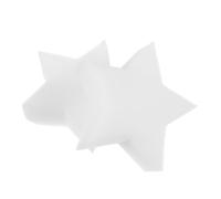 Healeved Oil Absorbing Star-Shaped Sponge 8pcs Set for Hot Tub and Swimming Pool Filtration - Reusable Pentagonal Oil Remover Sponge for Spa and Bathtub Scum Cleaning