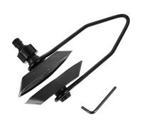Healeved Outboard Motor Flusher Boat Motor Cleaner, Universal Rectangular Head, Abs and Spring Steel, Black, Connects to Garden Hose, for Engine Flushing and Maintenance, Marine Use