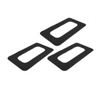 Healeved Paddle Board Fin Box, 3pcs Universal SUP Fin Box, PVC Repair Patch, Withstands Corrosion, Black, Suitable for Water Adventures and Advanced Users
