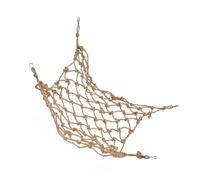 Healeved Parrot Cage with Hanging Buckle Rope Climbing Net Ladder Easy Install Pet Hanging Net for Budgie and Parakeet for Small Birds Play and Exercise