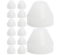 Healeved Pen Bushing Made of Sturdy PE Material Non-stick White 20pcs That Does Not Deform for and Protects Pen Turning Supplies and Wood Turning Accessories