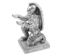 Healeved Pen Holder with Versatile Use for Desk, Resin Knight Shape Multifunctional Design Desk Organiser Office and School for Aesthetic Workspace