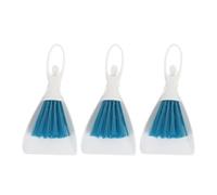 Healeved Pet Dustpan and Brush Set Mini Cleaning Tool for Small Animal Cages Desktop and Keyboard Debris Removal Compact Silicone Dustpan for Guinea Pigs Hamsters