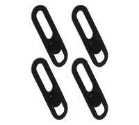 Healeved Phone Slider Sliding Privacy 4pcs Front Cover Camera, Lens Protector for / 17, Black Webcam Security Sticker for Mobile